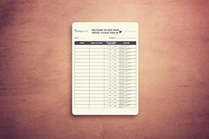 Sign-In Form For Your Open House