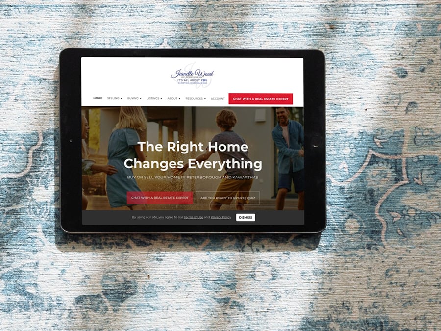 RealtyNinja Website Example
