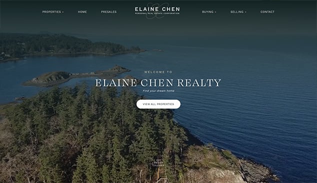 Real estate website design 5