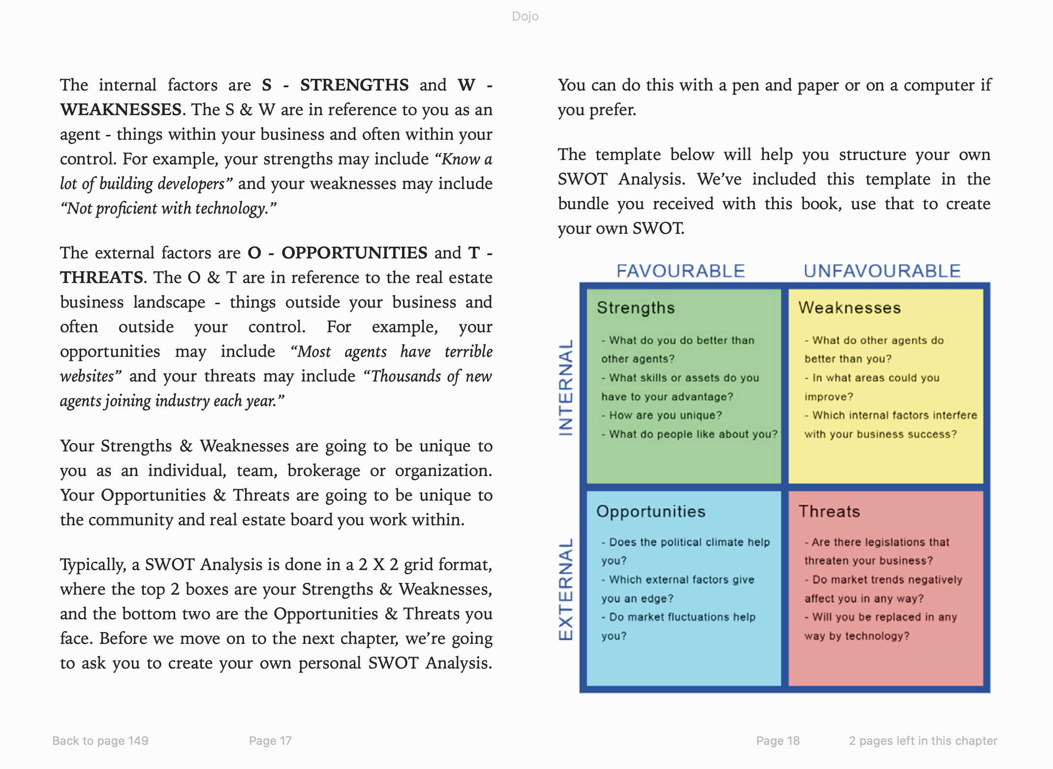 Real estate marketing ebook - sample page 1