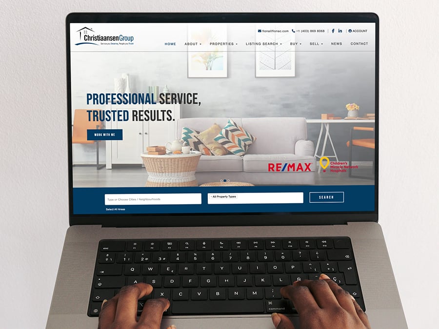 RealtyNinja Website Example