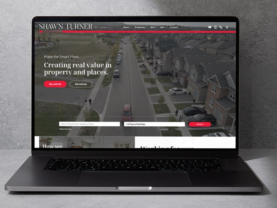 RealtyNinja Website Example